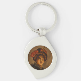Karama: Japanese Romance Geisha Actress Key Ring