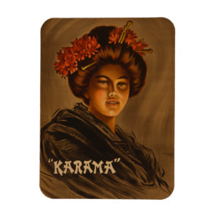 Karama: Japanese Romance Geisha Actress Magnet
