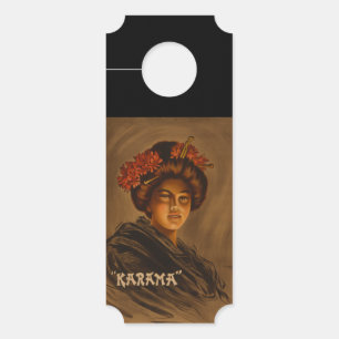Karama: Theatre Play Japanese Geisha Romance Door Hanger