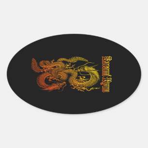 Karami Ryuu 1a Oval Sticker