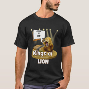 Karaoke Animals Sing KINGS Of LION T-Shirt