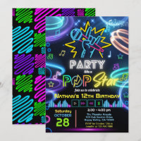 Karaoke Birthday Party like a Pop Star