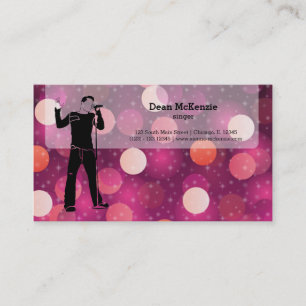 Karaoke Business Card