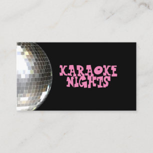 Karaoke Business Card