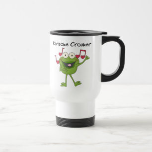 Karaoke Croaker Travel Mug