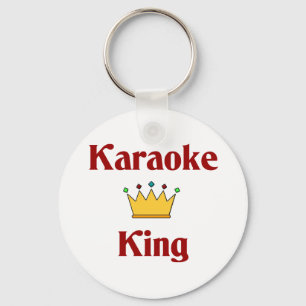 Karaoke King Key Ring