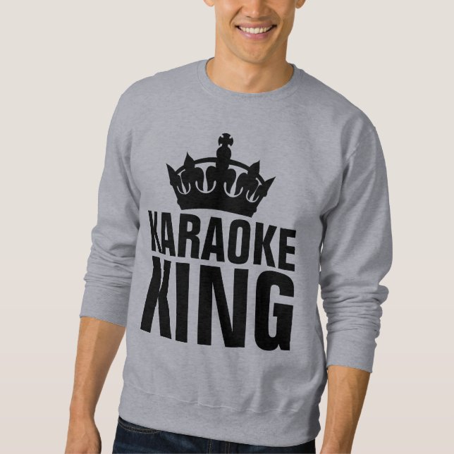 KARAOKE KING T-Shirts Tees (Front)