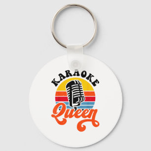 Karaoke Queen  Key Ring