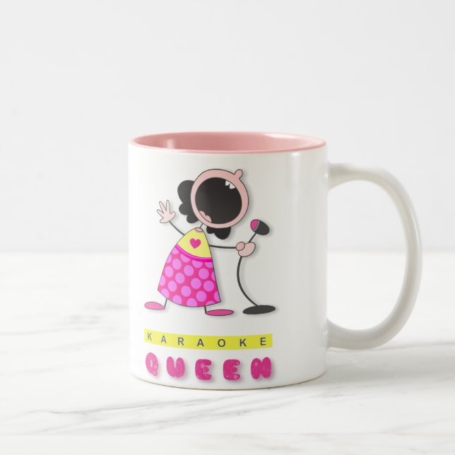Karaoke Queen Mug (Right)