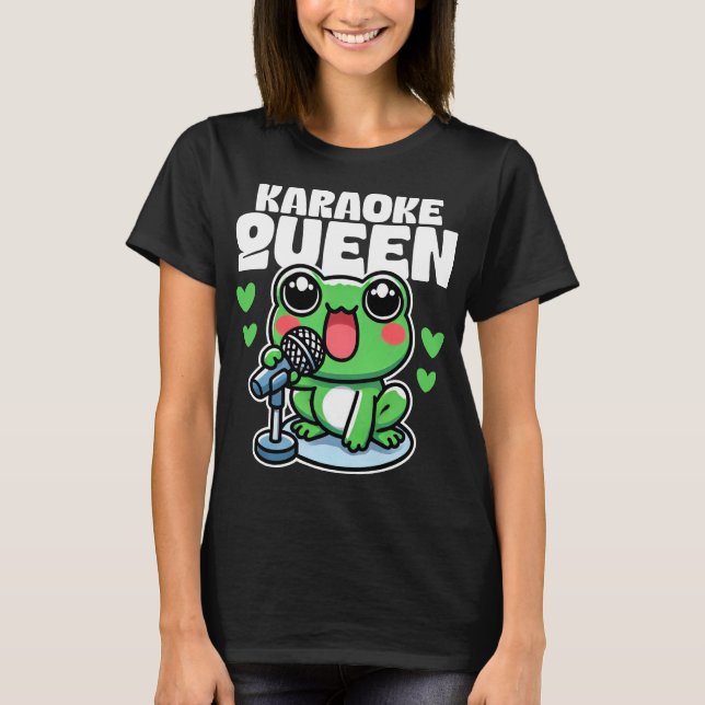 Karaoke Queen T-Shirt (Front)