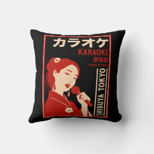 Karaoke Shibuya Tokyo Cushion