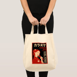 Karaoke Shibuya Tokyo Tote Bag