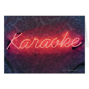 Karaoke Sign