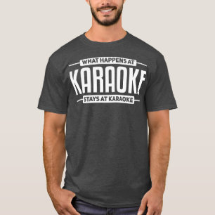 Karaoke Singers Singing T-Shirt