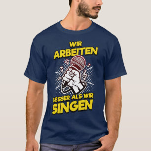 Karaoke Singing Work Office Christmas Parties T-Shirt