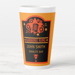 Karaoke Winner Latte Mug
