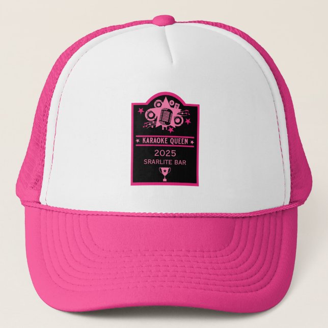 Karaoke Winner Trucker Hat (Front)