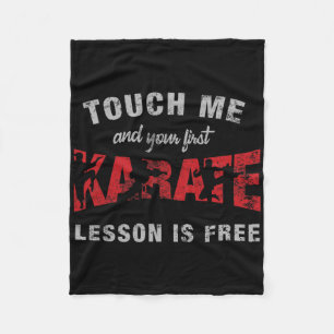 Karate 3 fleece blanket