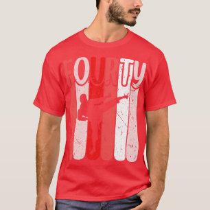 Karate 40th Birthday Men Taekwondo Martial Arts T-Shirt