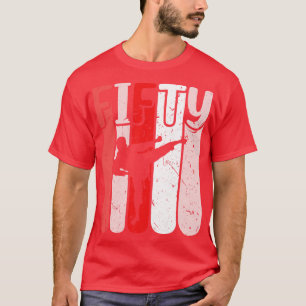 Karate 50th Birthday Men Taekwondo Martial Arts T-Shirt