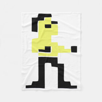 Karate 8-bit C64 Speccy Zx Spectrum Retro  Fleece Blanket
