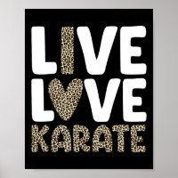 Karate Art For Men Women Kids Martial Arts Black B