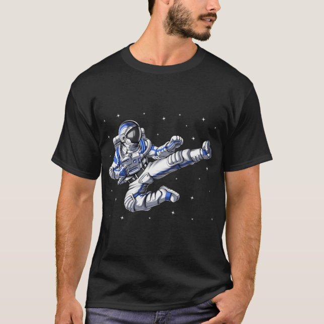 Karate Astronaut T-Shirt (Front)