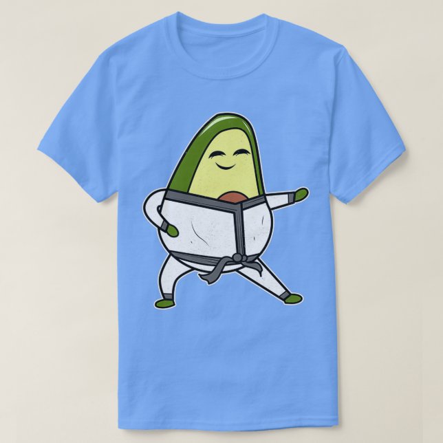 Karate Avocado Lover T-Shirt (Design Front)