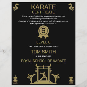 Karate Award