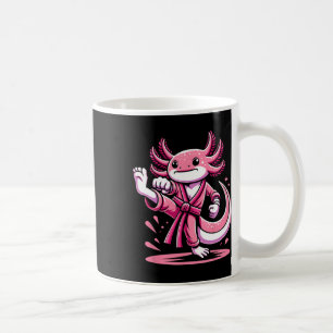 Karate Axolotl Martial Arts Taekwondo Kickboxing F Coffee Mug