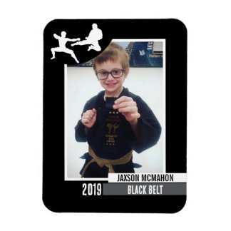Karate Belt Achievement Flexible Photo Magnet