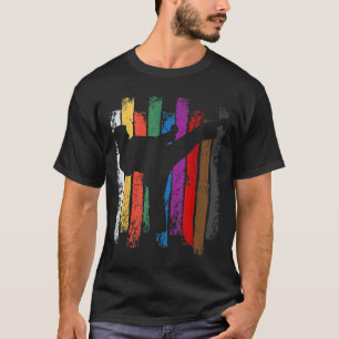 Karate Belt Colors Silhouette T-Shirt