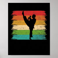 Karate Belt Colours Silhouette