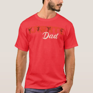 Karate Belt Karate Dad Men Father family T-Shirt