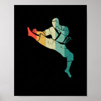 Karate belt silhouette martial arts coach fan