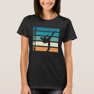 Karate Birthday 8 Year Year Taekwondo Boy 8th Birt T-Shirt