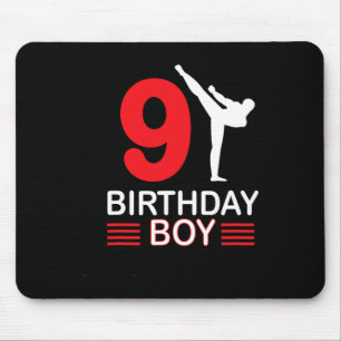 Karate Birthday Tee Boy Gift Kids Taekwondo 1  Mouse Pad
