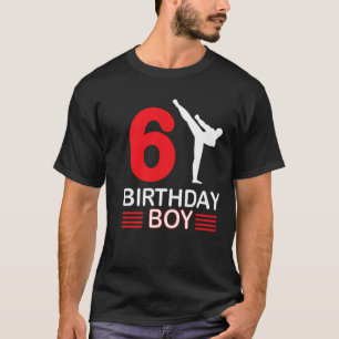 Karate Birthday Tee Boy Gift Kids Taekwondo 4 