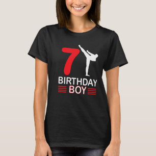 Karate Birthday Tee Boy Gift Kids Taekwondo 5 