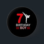 Karate Birthday Tee Boy Gift Kids Taekwondo 5  6 Cm Round Badge<br><div class="desc">Karate Birthday Tee Boy Gift Kids Taekwondo 5</div>