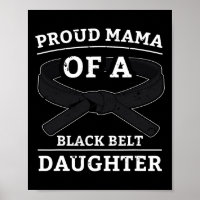 Karate Black Belt Daughter Mama Gift Martial Arts