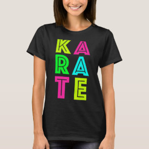 Karate Black Belt Gi Uniform Karate T-Shirt