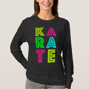 Karate Black Belt Gi Uniform Karate T-Shirt