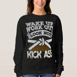 Karate Black Belt Gi Uniform Wake Upwork Outlook H Sweatshirt