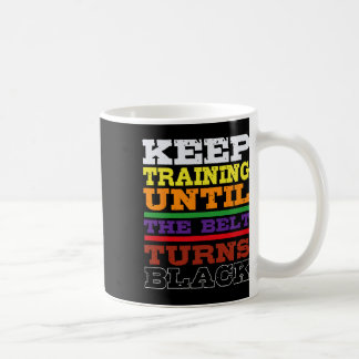 Karate Black Belt Training Japanese Martial Arts S Coffee Mug