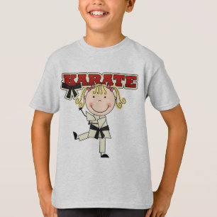 KARATE - Blonde Girl T-shirts and Gifts