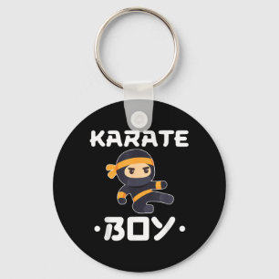 Karate Boy Key Ring