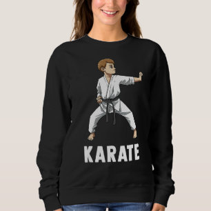 Karate Boy Kid Karate Mma Sweatshirt