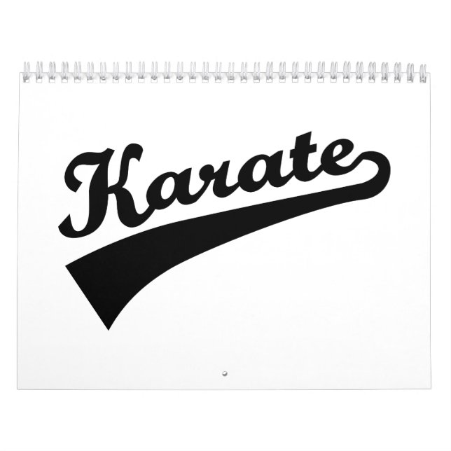 Karate Calendar (Cover)