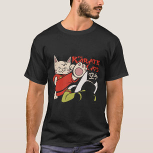 Karate Cat For Men Women Kids  T-Shirt